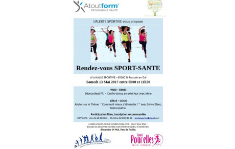 RDV avec le Sport-Santé : 13/14 mai