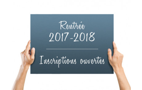 Inscriptions ASRG 2017