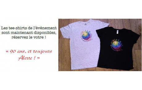 Commande de T-shirt 90e anniversaire ASRG